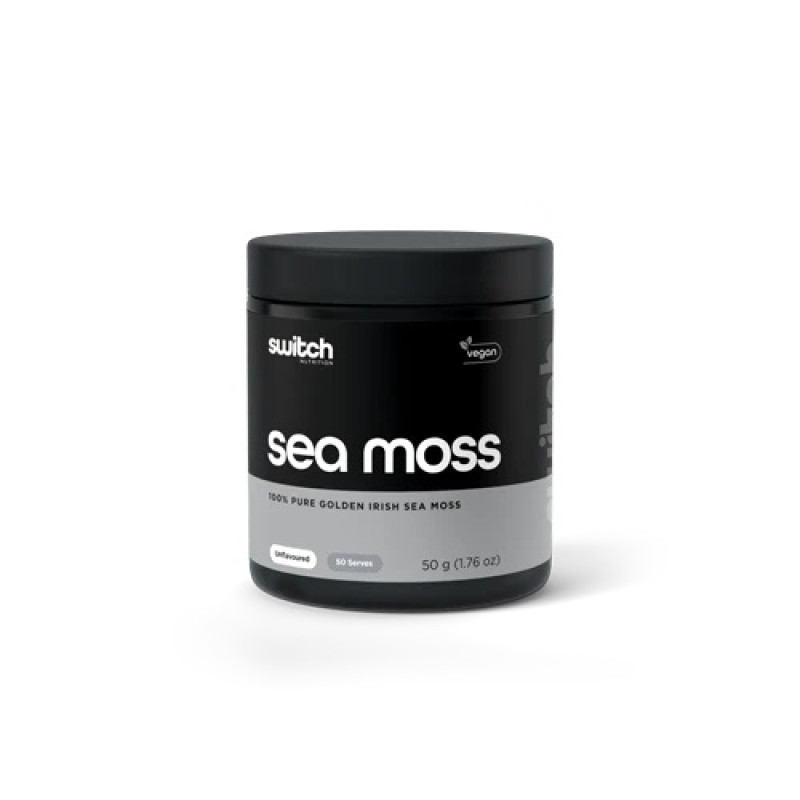 100% Pure Golden Irish Sea Moss 50g by SWITCH NUTRITION