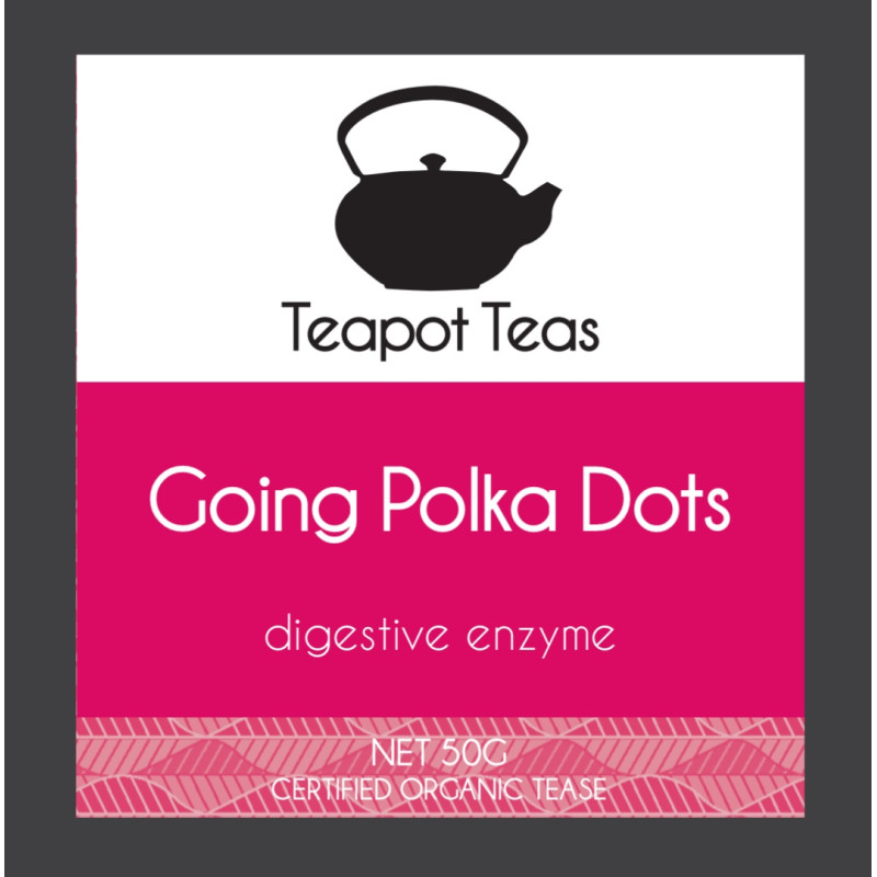 Going Polka Dots Tea 50g by TEAPOT TEAS