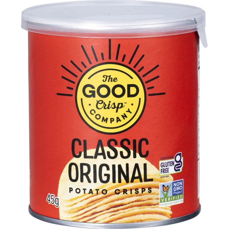 Potato Crisps Classic Original 45g by THE GOOD CRISP COMPANY