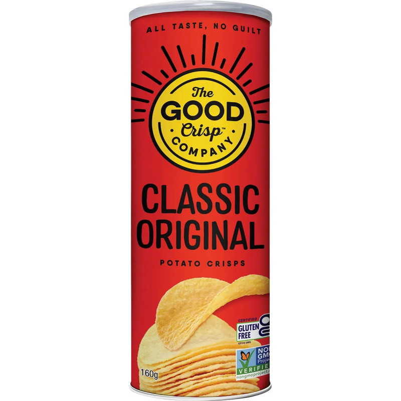 Potato Crisps Classic Original 160g by THE GOOD CRISP COMPANY