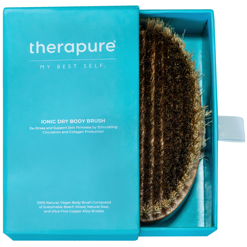 Ionic Copper Dry Body Brush by THERAPURE