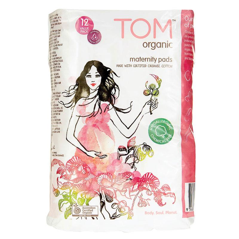 Maternity Pads (12) by TOM ORGANIC