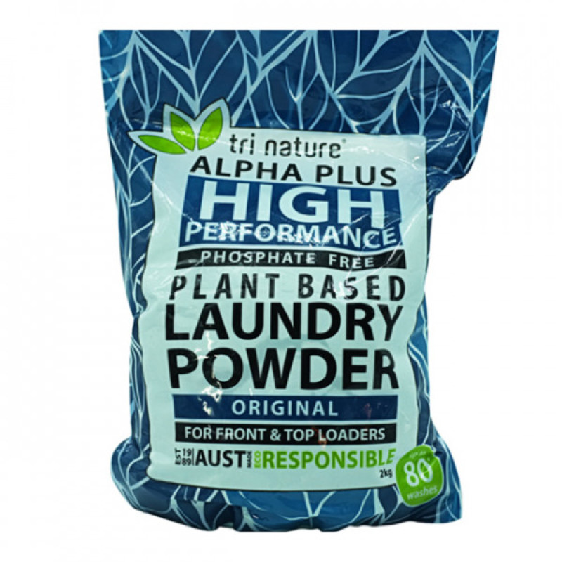 Alpha Plus High Performance Laundry Powder 2kg by TRI NATURE