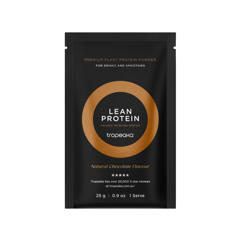 Lean Protein Chocolate 25g (Single Serve) by TROPEAKA Lean Protein Chocolate 25g (Single Serve) by TROPEAKA