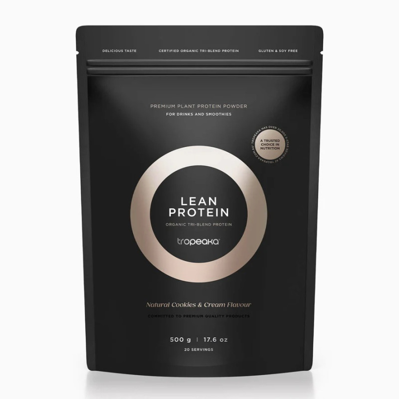 Lean Protein Cookies & Cream 500g by TROPEAKA