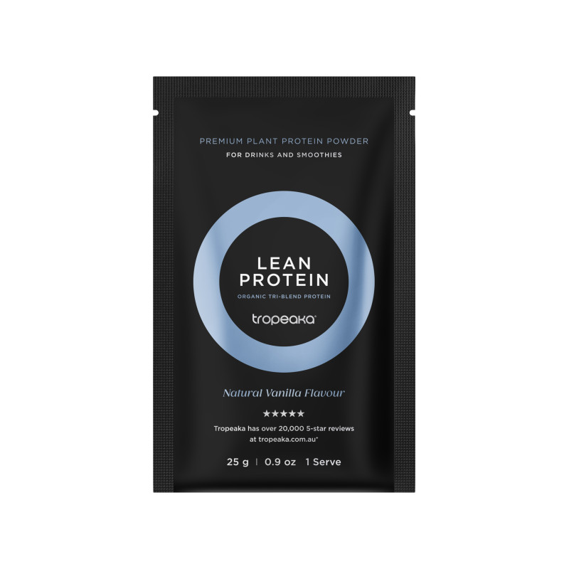 Lean Protein Vanilla 25g (Single Serve) by TROPEAKA