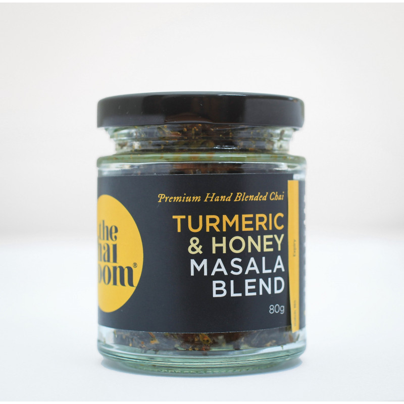 Turmeric & Raw Honey Chai Blend 100g by THE CHAI ROOM