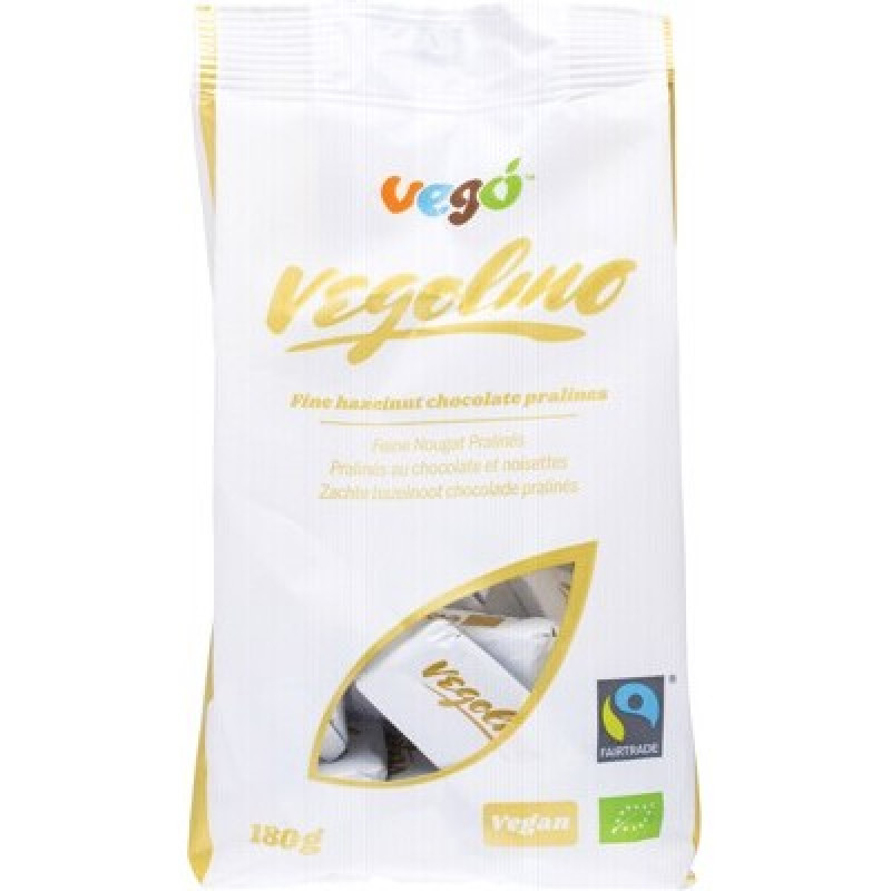 Vegolino Fine Nougat Pralines 180g by VEGO