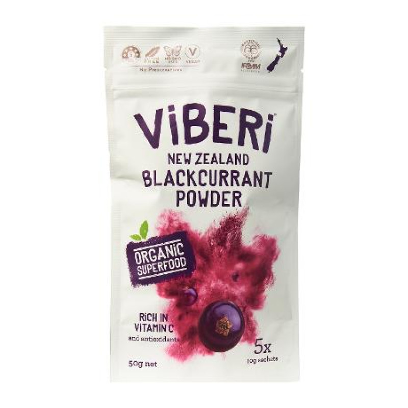 Blackcurrant Powder (5 Sachets) 50g by VIBERI