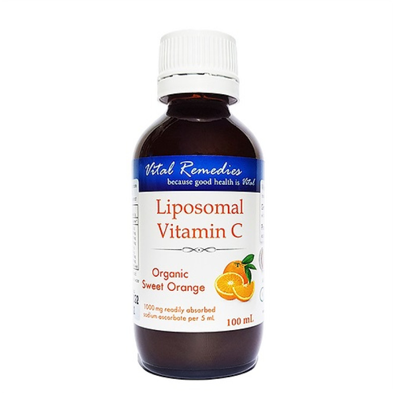 Liposomal Vitamin C - Organic Sweet Orange 100ml by VITAL REMEDIES