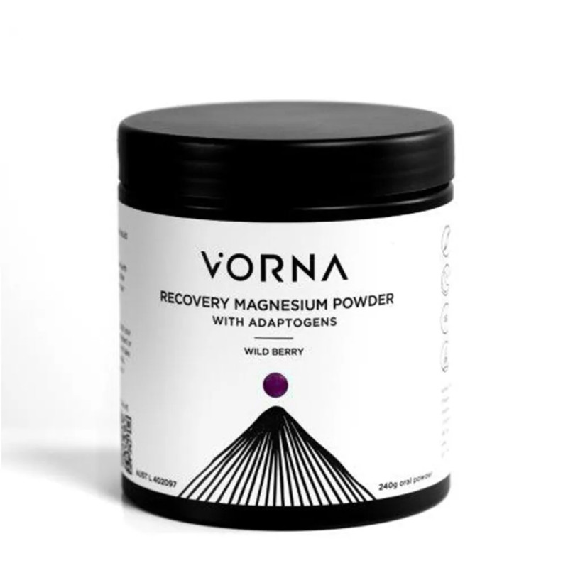 Recovery Magnesium Powder Wild Berry 240g by VORNA