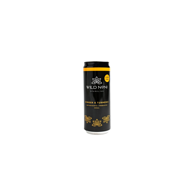 Sparkling Noni Ginger & Turmeric 330ml by WILD NONI