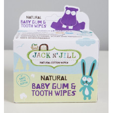 Baby Gum & Tooth Wipes (25) by JACK N' JILL