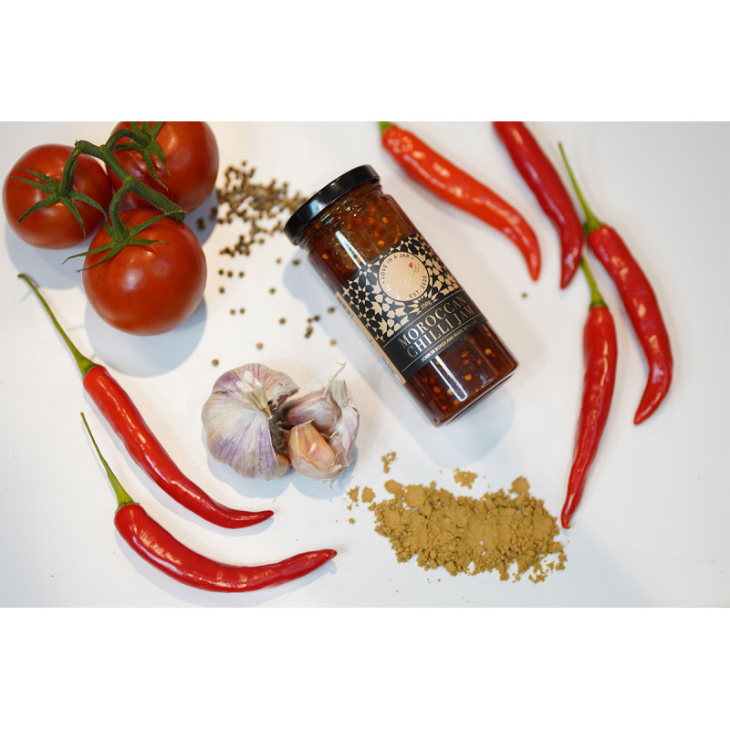 Moroccan Chilli Jam 250g by ZEE'S LOVE IN A JAR
