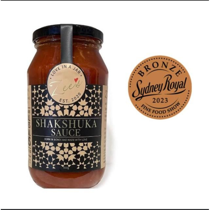 Shakshuka Sauce 500g by ZEE'S LOVE IN A JAR