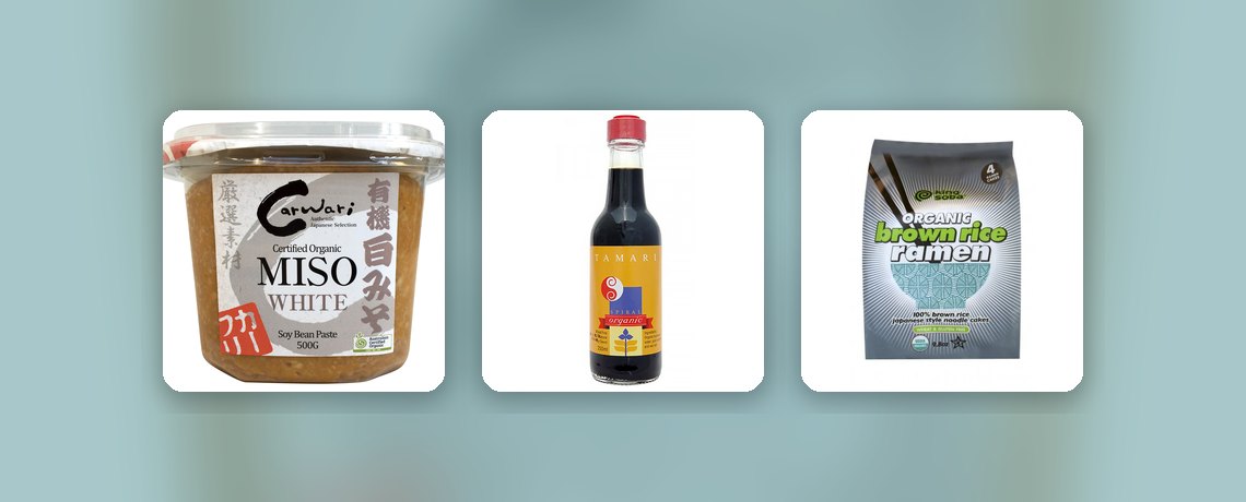 Japanese pantry staples