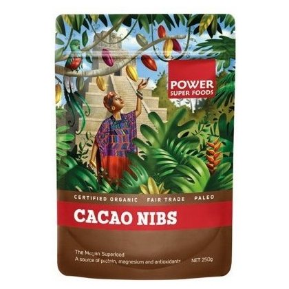 Cacao Nibs 250g, Power Super Foods