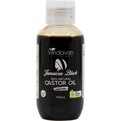 Jamaican Black Castor Oil 100ml, Vrindavan