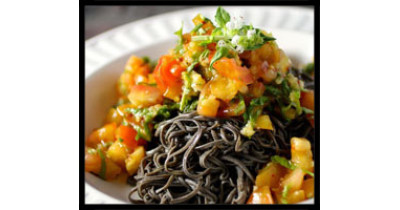 EASY BLACK BEAN SPAGHETTI DINNER IN MINUTES