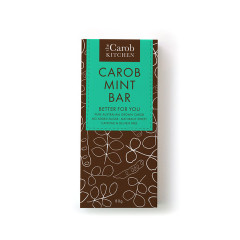 Carob Mint Bar 80g by THE CAROB KITCHEN