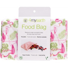Food Bag Flamingo 25x20cm (1) by 4MYEARTH