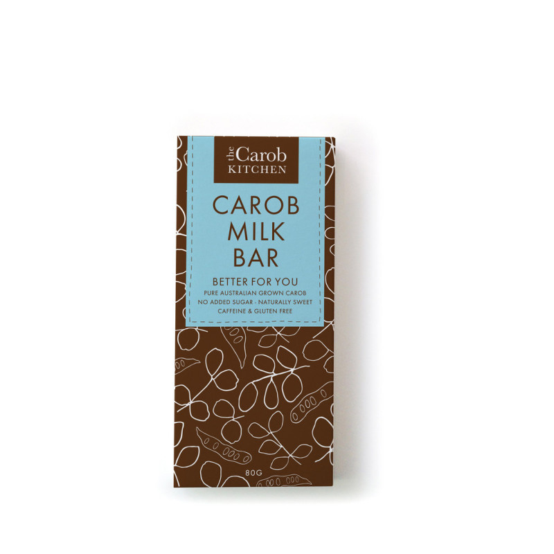 Carob Milk Bar 80g by THE CAROB KITCHEN