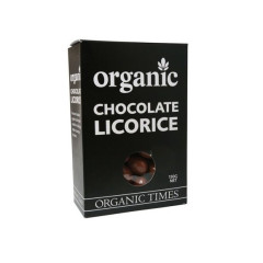 Milk Chocolate Licorice 150g by ORGANIC TIMES