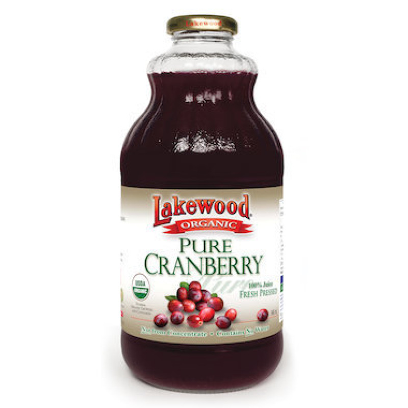 Organic Cranberry Juice 946ml by LAKEWOOD