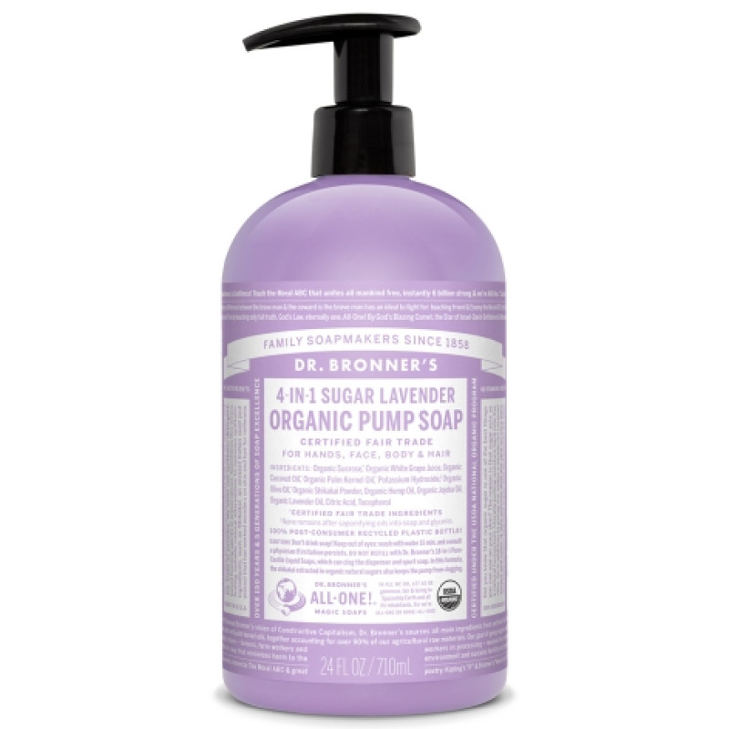 Hand & Body Soap Lavender 710ml by DR BRONNER'S