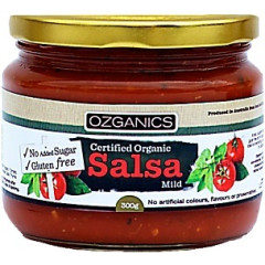 Salsa Mild 310g by OZGANICS