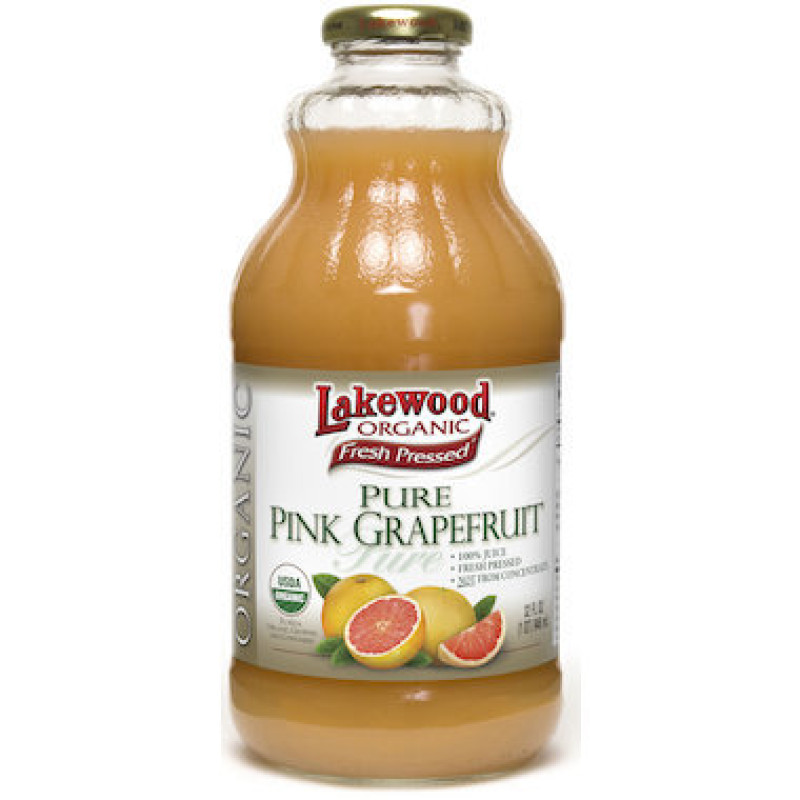 Organic Pink Grapefruit Juice 946ml by LAKEWOOD