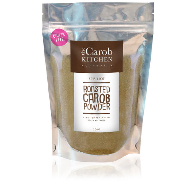 Roasted Carob Powder 200g by THE CAROB KITCHEN