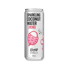 Sparkling Coconut Water Lychee 320ml by BONSOY