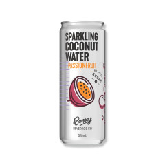Sparkling Coconut Water Passionfruit 320ml by BONSOY