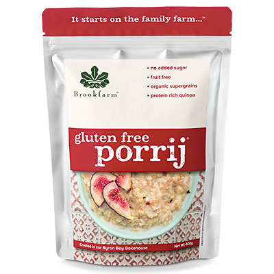 Gluten Free Porrij 400g by BROOKFARM