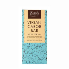 Vegan Carob Bar 80g by THE CAROB KITCHEN