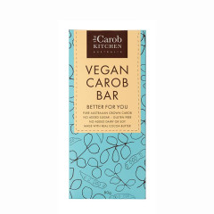 Vegan Carob Bar 80g by THE CAROB KITCHEN