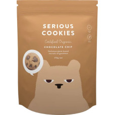 Organic Chocolate Chip Cookies 170g by SERIOUS FOOD