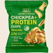 Chickpea + Protein Chips - Original 35g by DJ&A