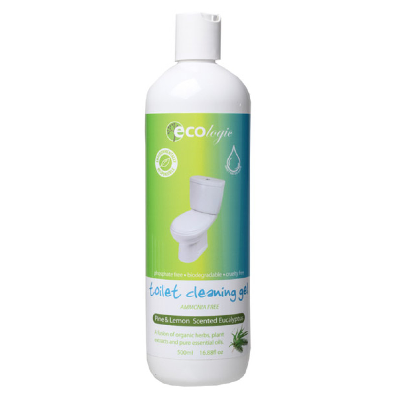 Pine, Lemon & Eucalyptus Toilet Cleaning Gel 500ml by ECOLOGIC