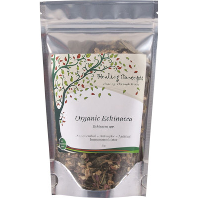 Organic Echinacea Loose Leaf Tea 50g by HEALING CONCEPTS