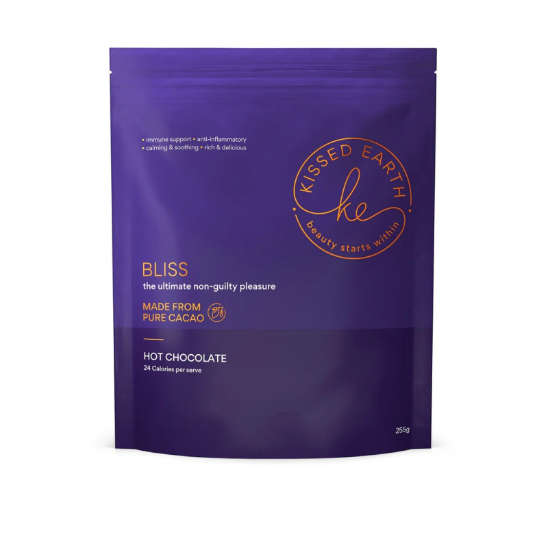 Bliss Superfood Hot Chocolate 255g by KISSED EARTH