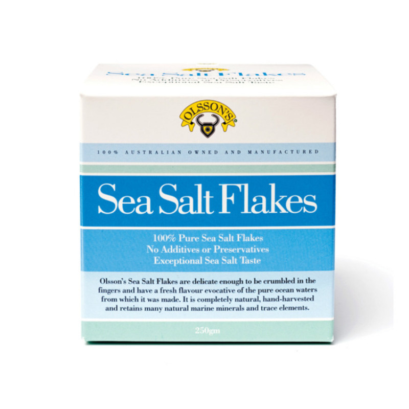 Sea Salt Flakes 250g by OLSSON'S