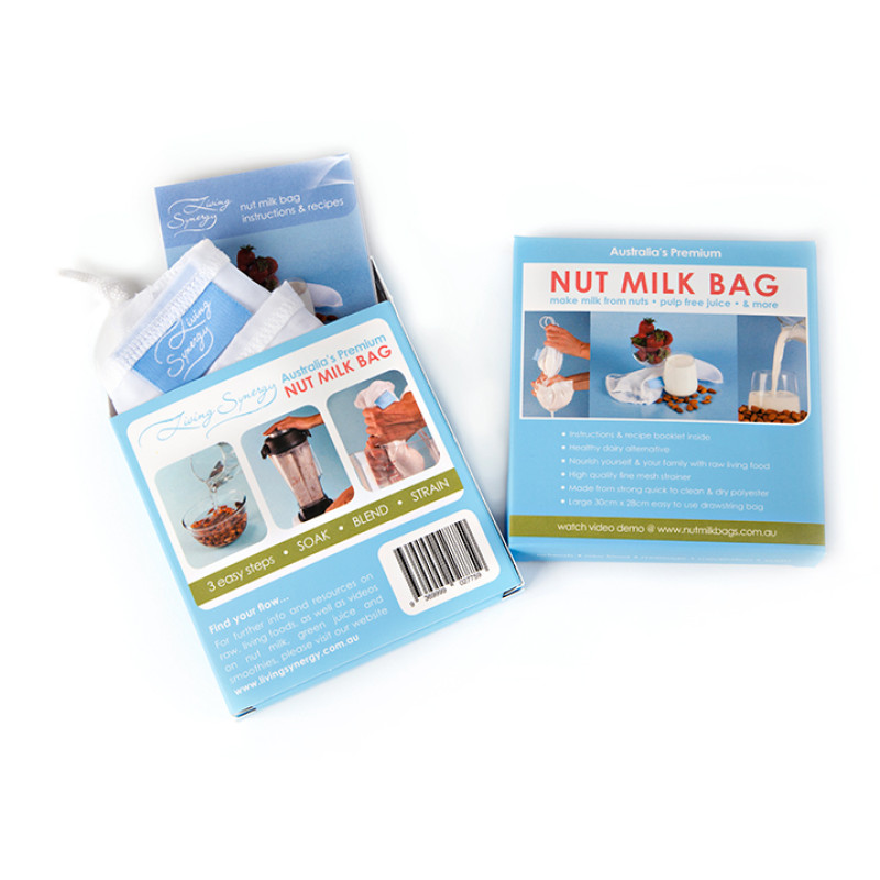 Nut Milk Bag by LIVING SYNERGY