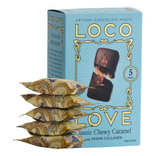 Classic Chewy Caramel 5 Pack 5x35g by LOCO LOVE