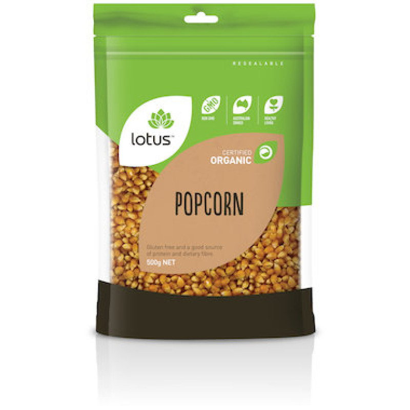 Organic Popcorn 500g by LOTUS
