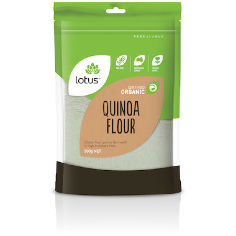Organic Quinoa Flour 500g by LOTUS