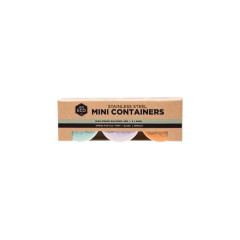 Stainless Steel Mini Containers Pastel (3 x 60ml) by EVER ECO