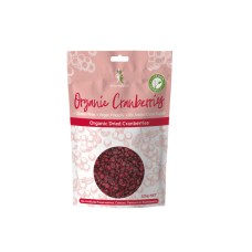 Dried Cranberries Organic 125g by DR SUPERFOODS