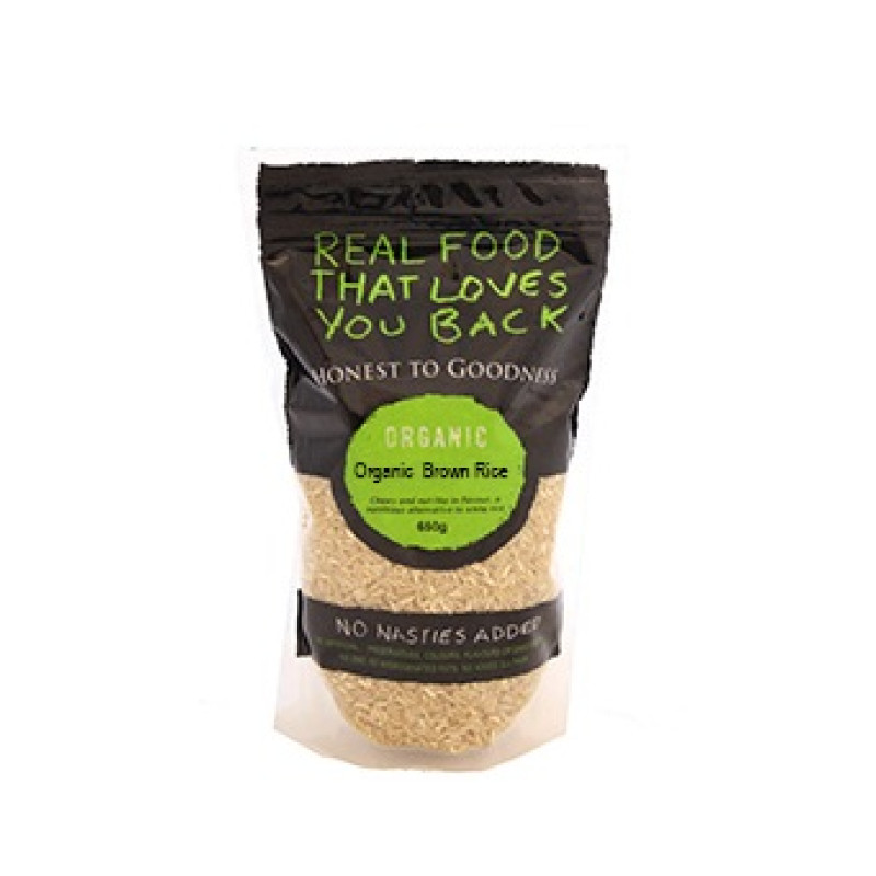 Brown Rice 650g by HONEST TO GOODNESS